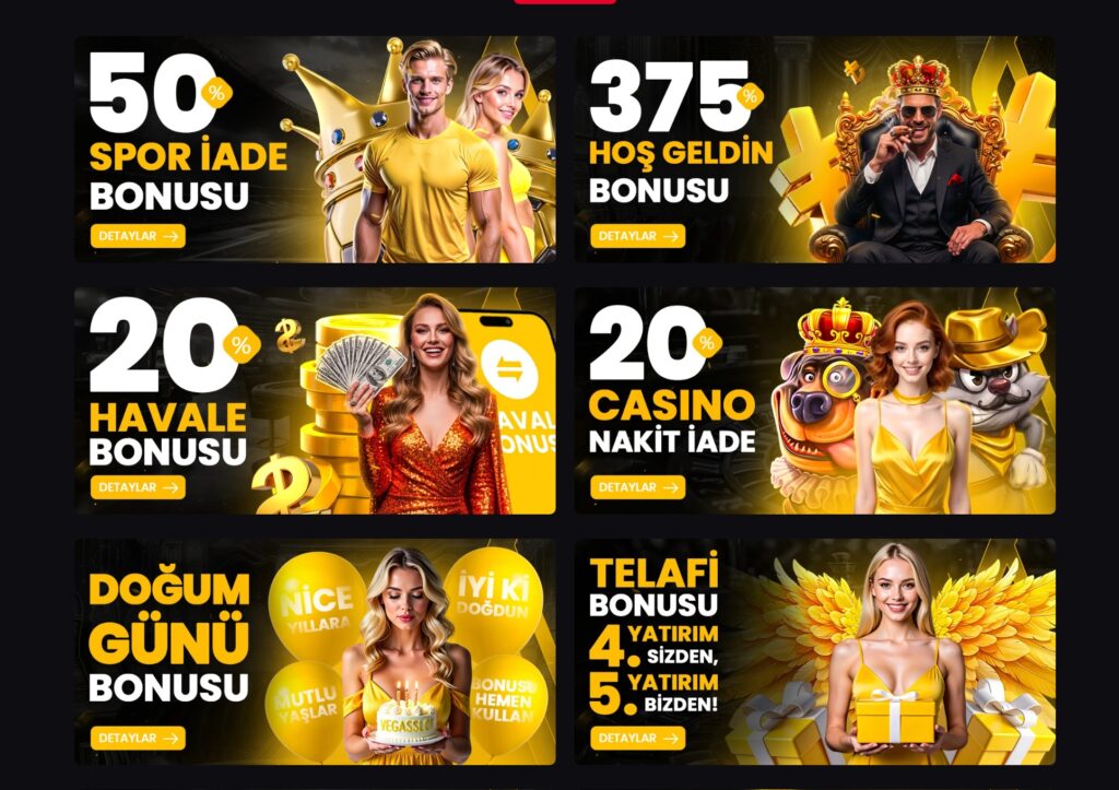 vegasslot bonusları